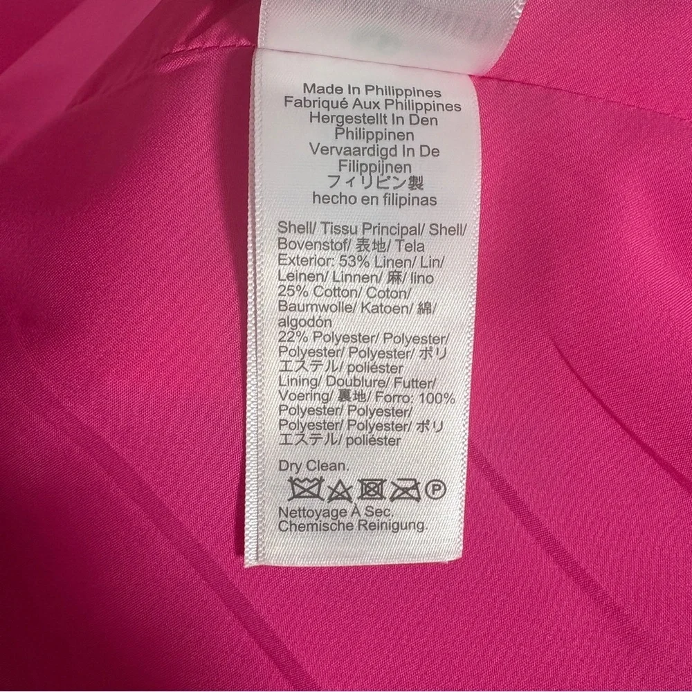 J. Crew Vibrant Pink Blazer